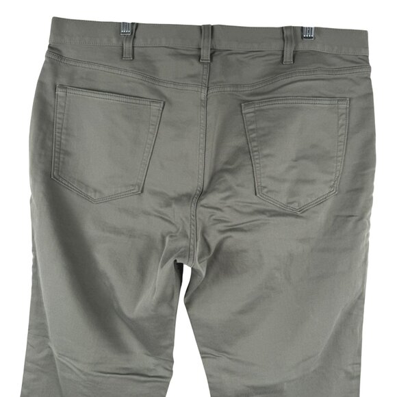 Banana Republic The Traveler Slim Pants Mens 38x34 Green Stretch NWT PT-2611 - Picture 7 of 16